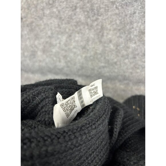 UGG Boots Womens Size 10 Black Classic Cardy II Knit Tall Slouch Winter - Picture 7 of 9